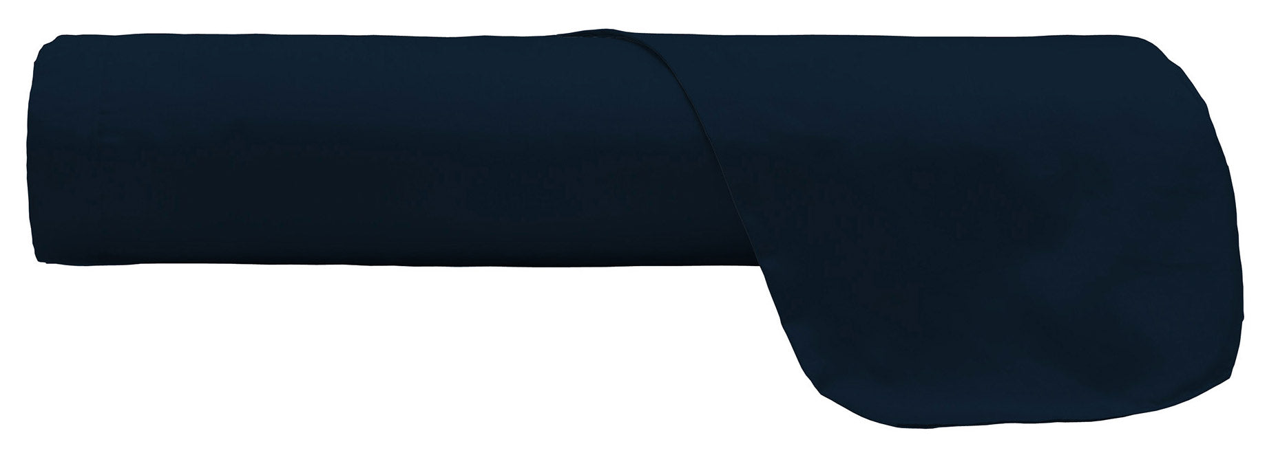 Lenzuolo Sopra in Tinta Unita Blu Scuro Singolo