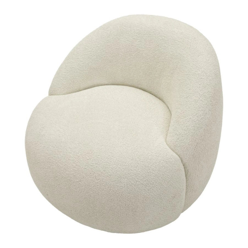 Poltrona Ginevra Bianca cm 81x78x64
