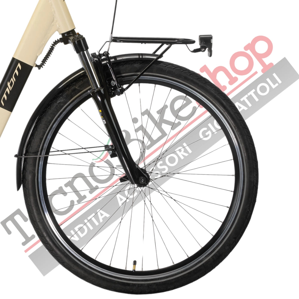 Bicicletta Elettrica A Pedalata Assistita MBM Rhea 26"-Beige