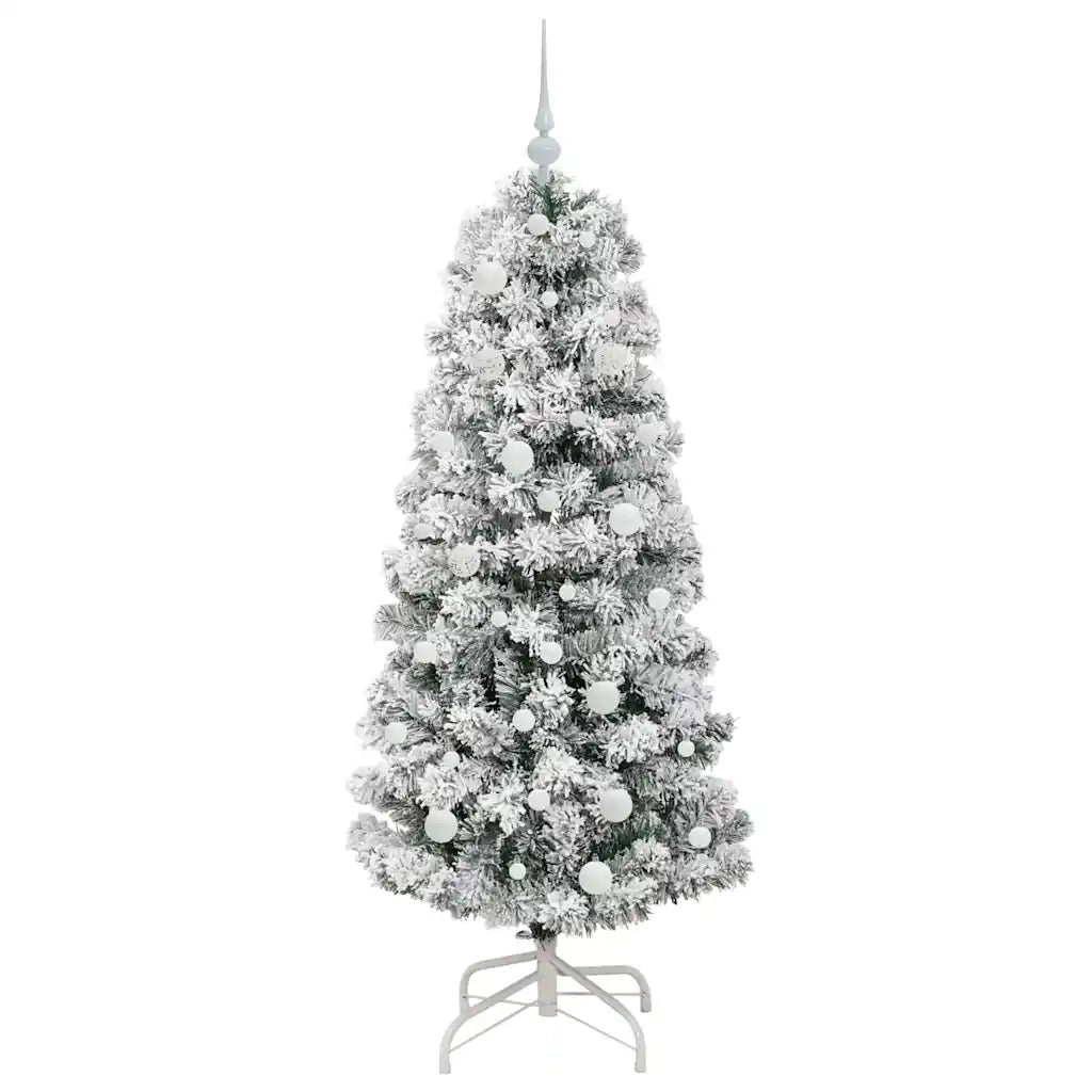 Albero di Natale | Decorazioni natalizie Artificiale con Rami Pieghevoli 150 cm