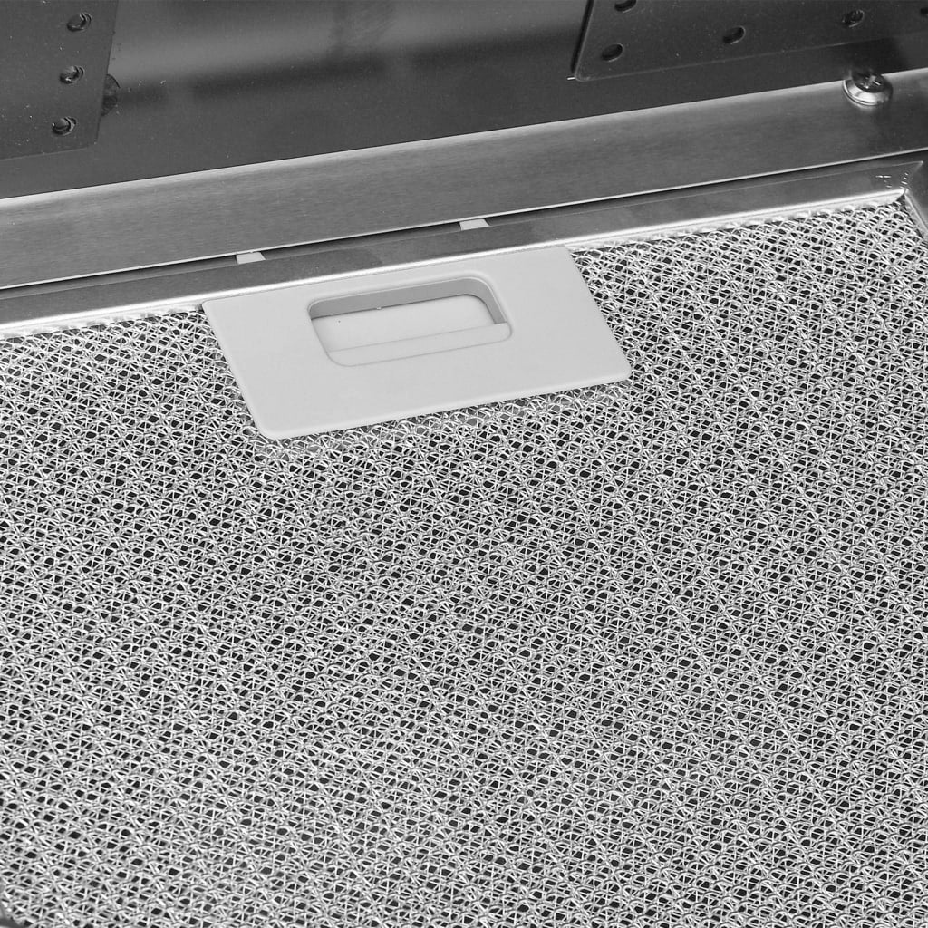 Cappa a parete da 90 cm in acciaio inox e vetro temperato argento 02_0005858