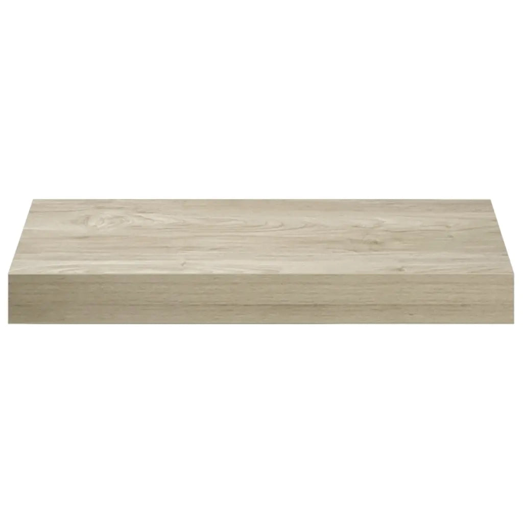 Scaffali a Parete 2 pz Rovere 40x23x3,8 cm in MDF 323869