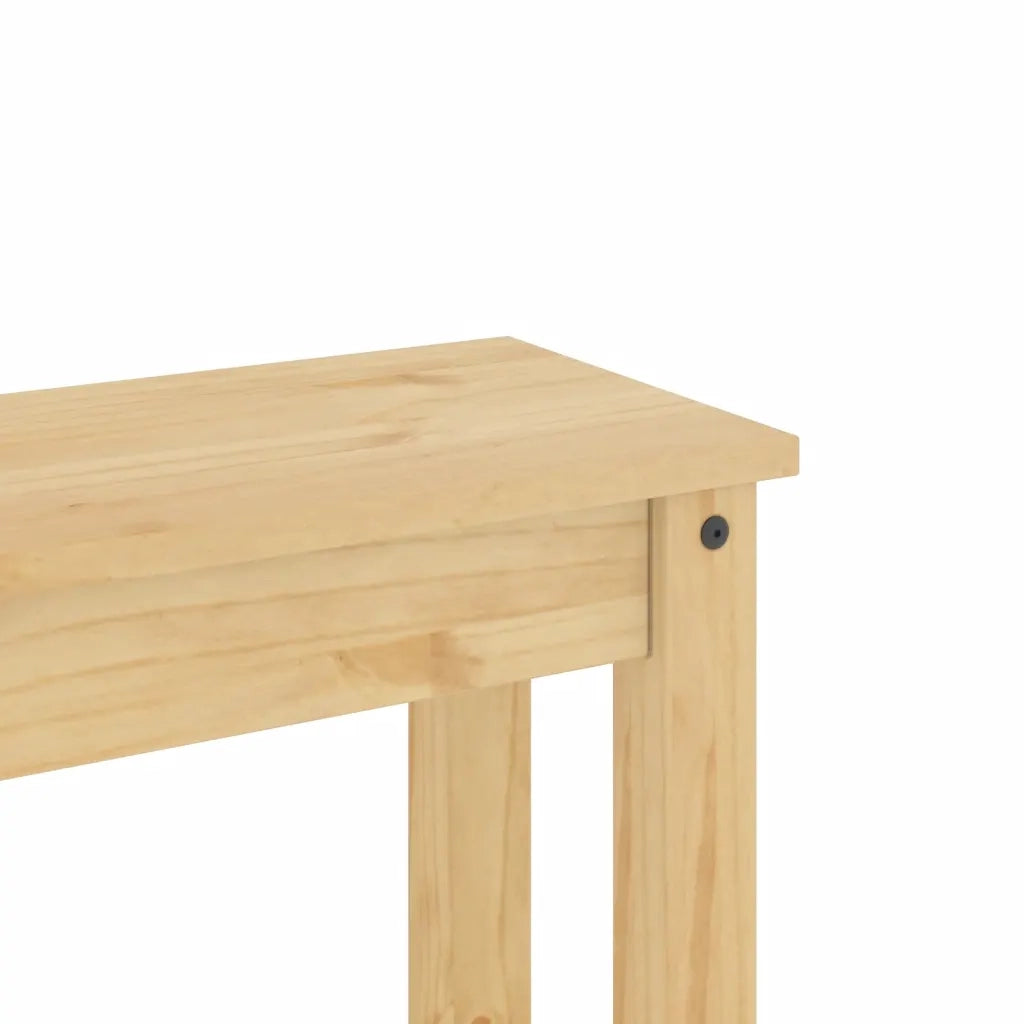 Panca da Pranzo PANAMA 105x30x45 cm in Legno Massello di Pino CFW5050540