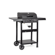 Barbecue a Gas Acciaio Nero da Esterno Moderno - LYMER