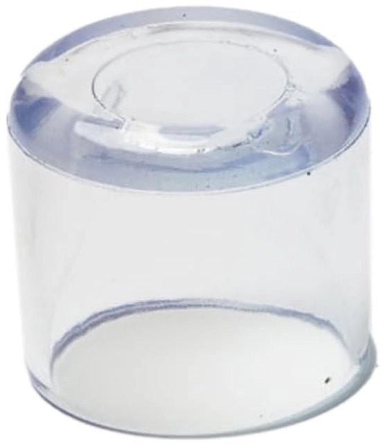 Supporti per tavolo Ronde - 8 pezzi - Antiscivolo - Protezioni per gambe - PVC - 60 mm - Translucidi - Supporti per gambe