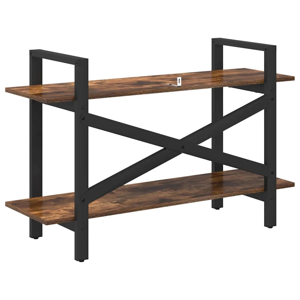Libreria 2 livelli 100 x 33,5 x 64 cm Legno ingegnerizzato 883954
