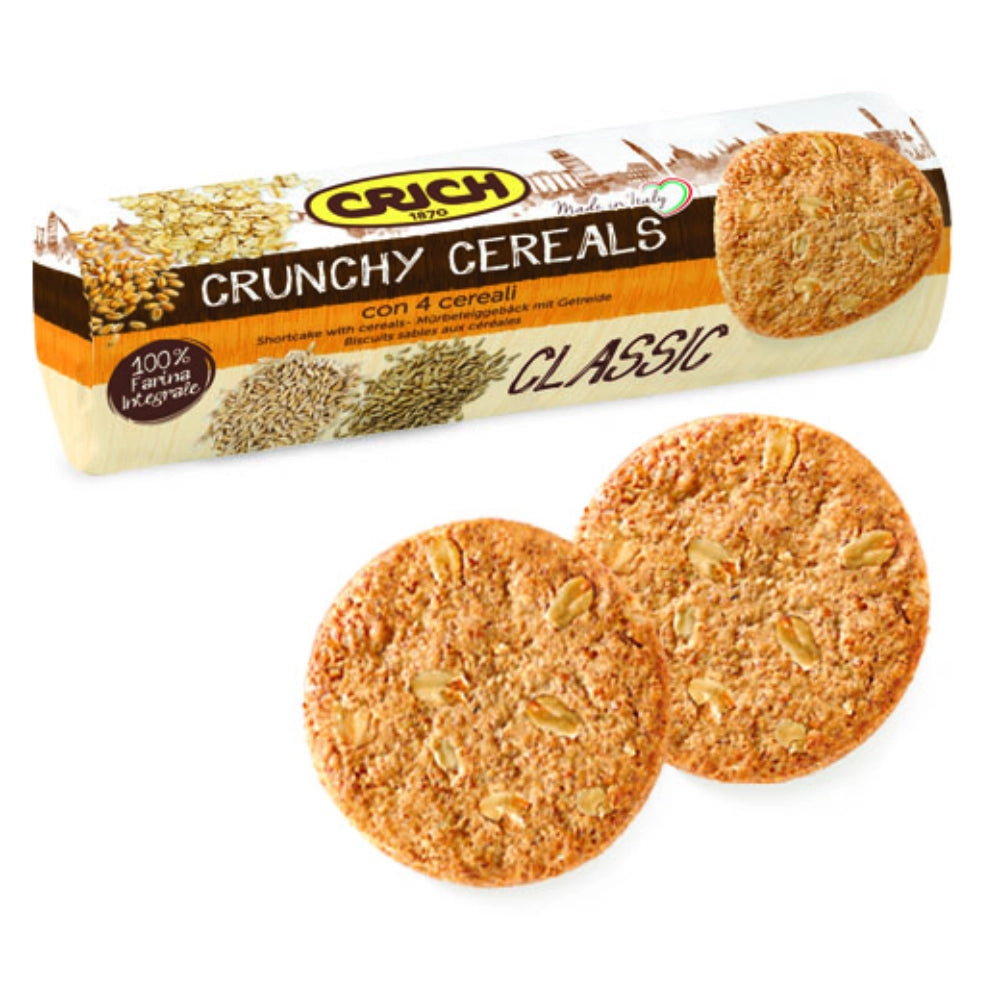 Crich crunchy cereals classic con 4 cereali 4 confezioni da 250 grammi