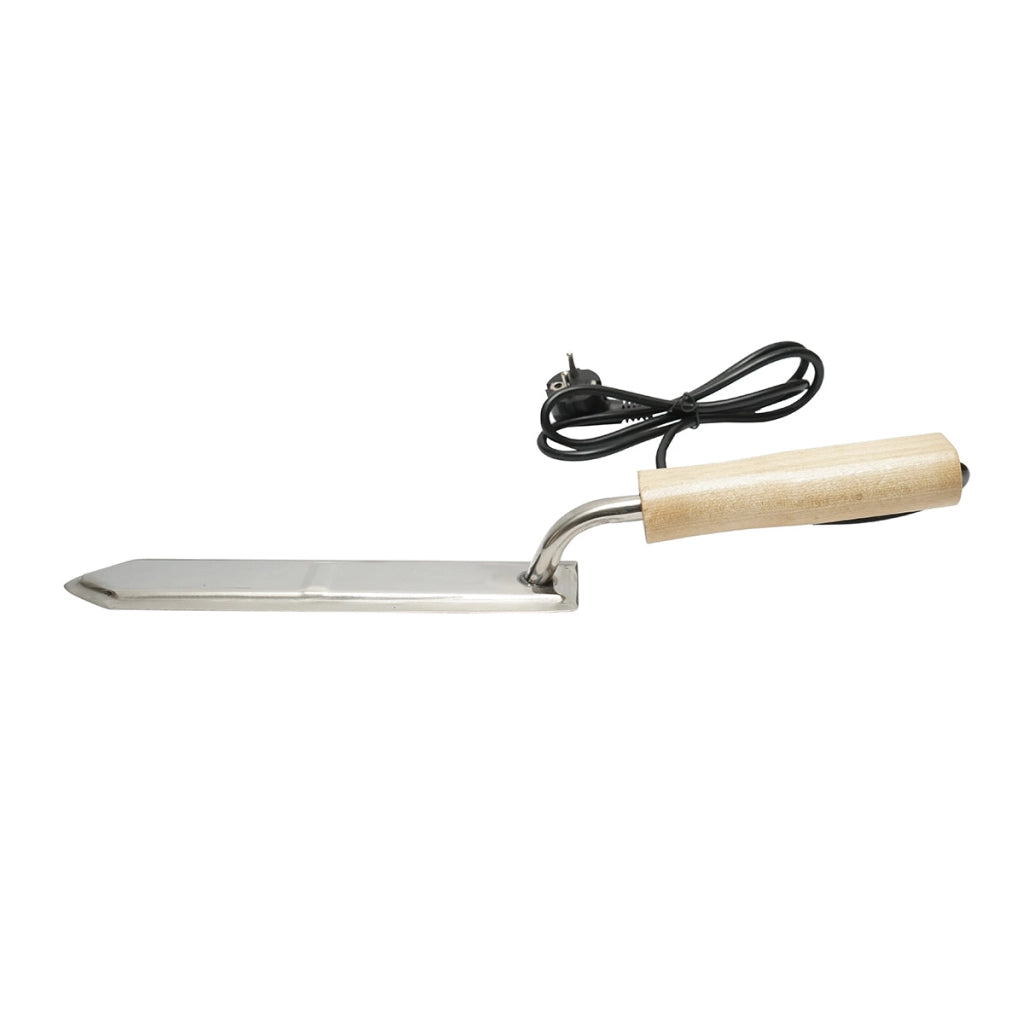 Coltello elettrico in acciaio inox per apertura 250mm