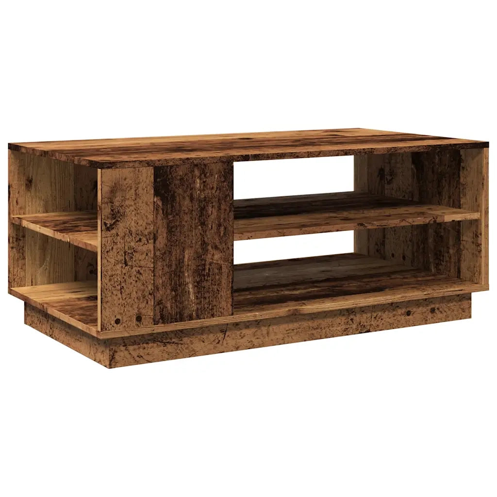 vidaXL Tavolino da Salotto Legno Antico 102x55x43 cm Legno Multistrato