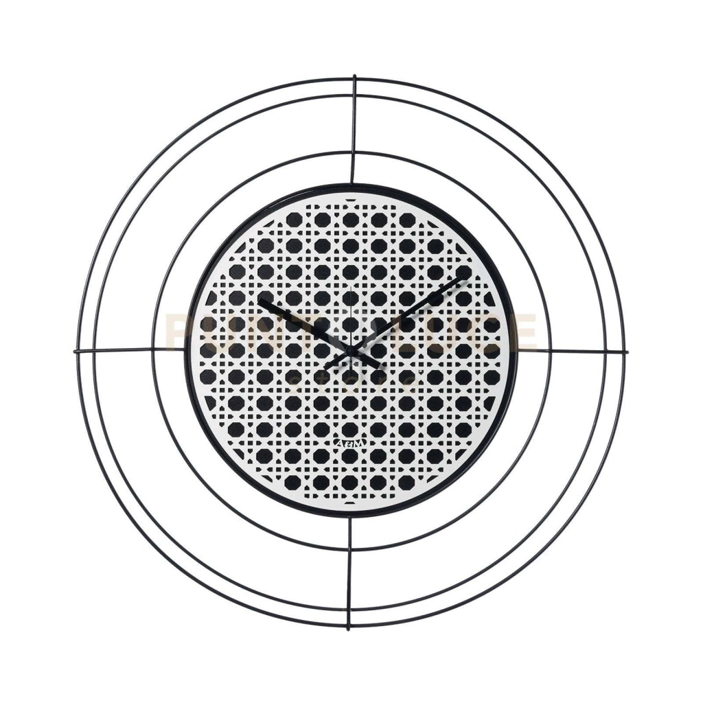orologio nudo piccolo vienna Nero ,bianco in Ferro Diametro59cm