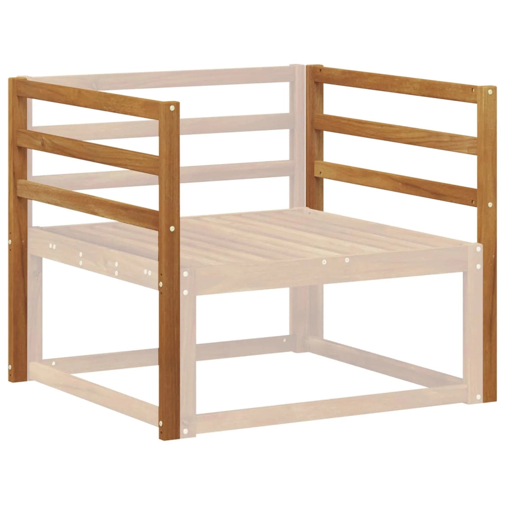Bracciolo 2 pcs Naturale 79 x 4 x 73 cm 900578
