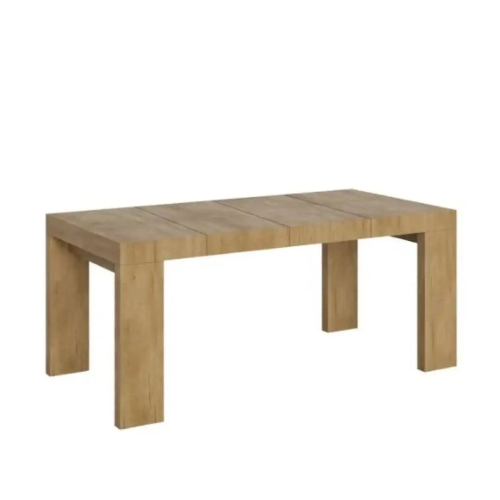 Tavolo allungabile 90/246x90 cm Roxell Premium colore quercia natura