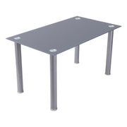 Tavolo Willow Silver 140x80x75