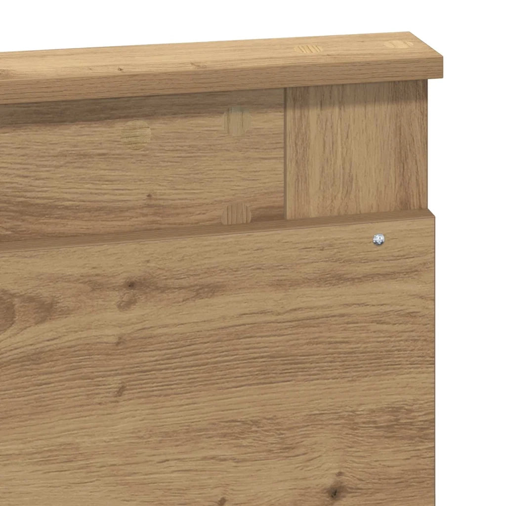 Testiera-Testata-Testiera Decorativa Rovere artigianale 120 cm Legno multistrato 453318