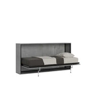 Letto singolo a scomparsa Kando con materasso cemento
