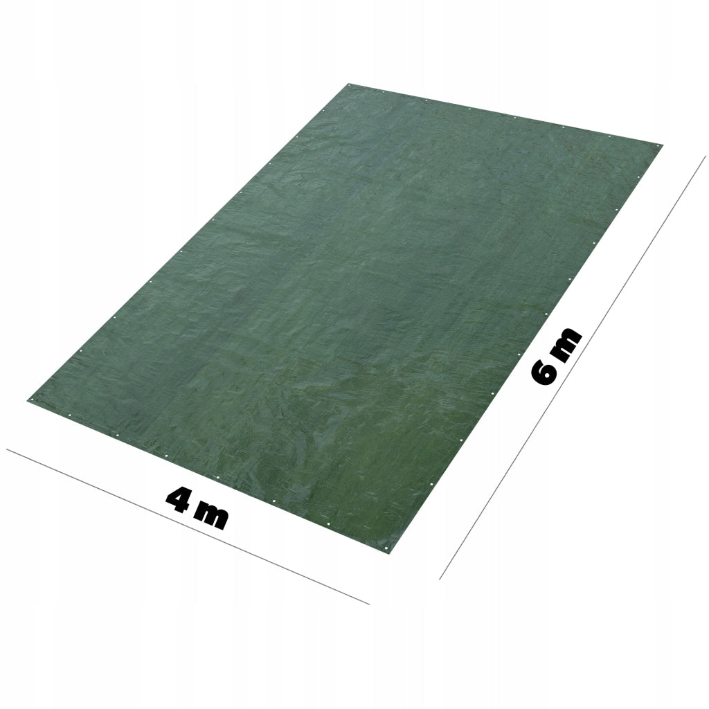 Telone KADAX spesso, resistente, rinforzato, antigelo, impermeabile, 6x4 m