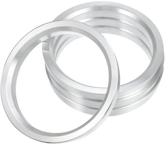 Anello di Accoppiamento Centrico 4 pezzi - OD 83,1mm a ID 71,1mm - Lega di Alluminio - Dampening Vibrazioni - Adattamento Perfetto - Lavorazione Precisa - Raccordo Naafring