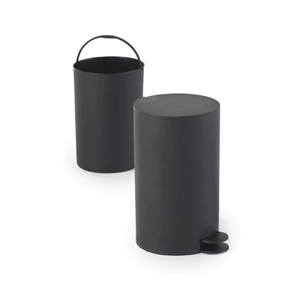 Portarifiuti 3LT nero opaco | Sharon