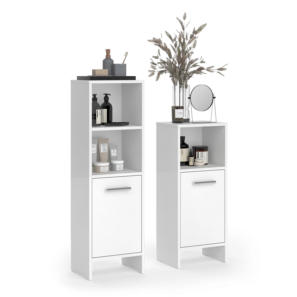 Vicco Set di mobili da bagno Bianco 2 parti
