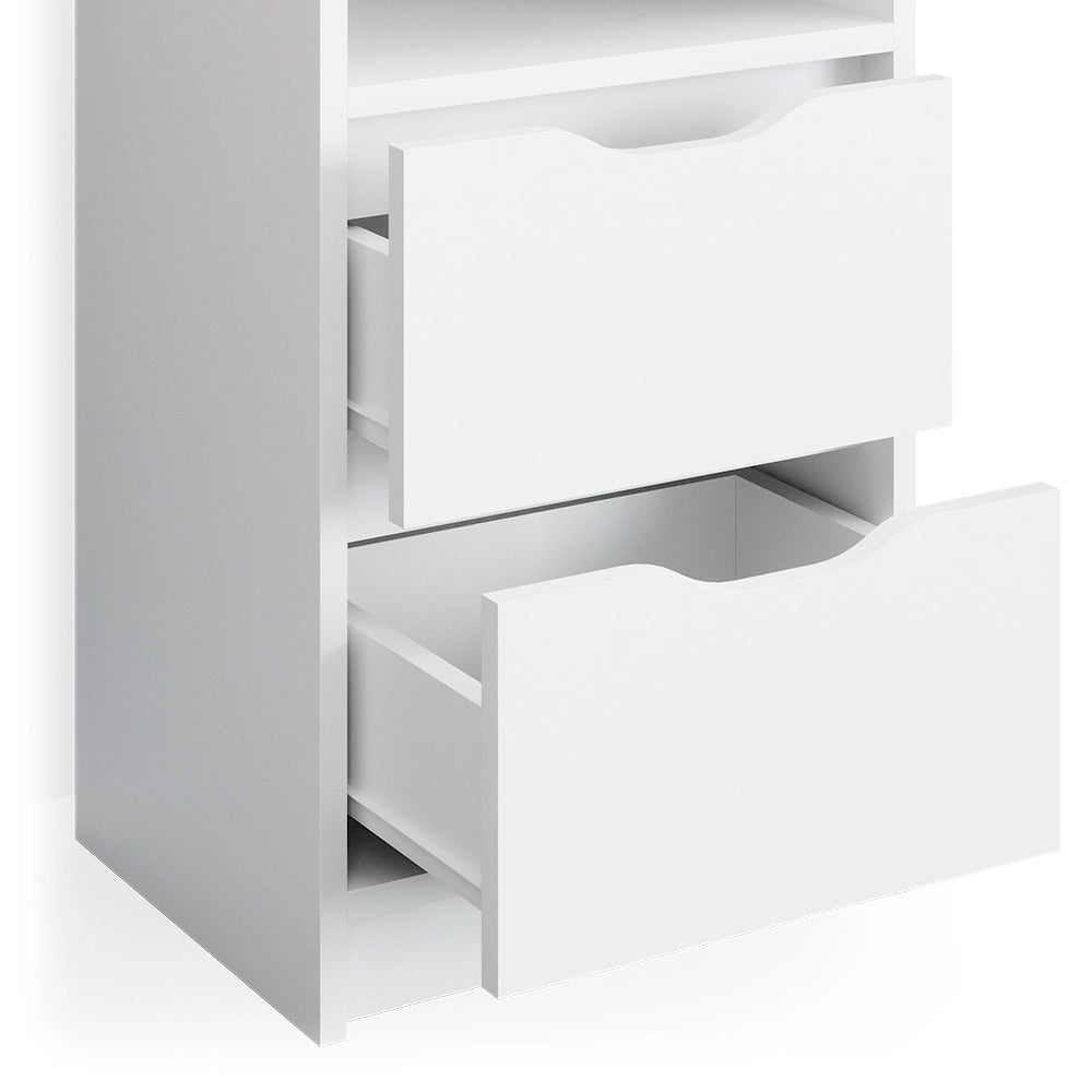 Vicco Comodini camera da letto Bianco 38 x 66.6 cm