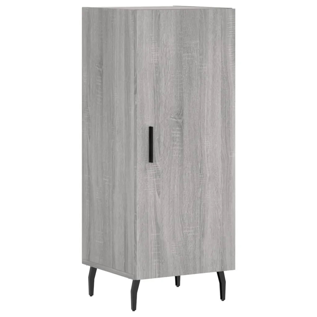 Credenza Grigio Sonoma 34,5x34x180 cm in Legno Multistrato 3199191
