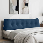 Cuscino per Schiena Blu 180 x 24 x 50 cm Tessuto 42014565