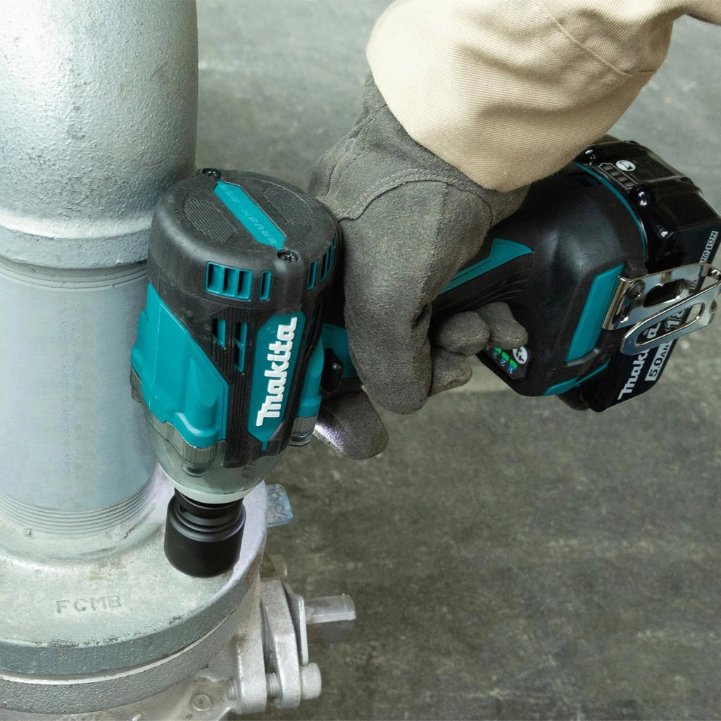 Makita DTW301Z-AVVITATORE AD IMPULSI 18V 1/2" - 300 Nm, Nero,senza batteria e caricabatteria