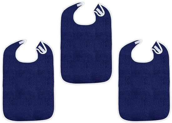 Set di copribicchiere in microfibra da 3 pezzi per adulti, copribicchiere grandi per adulti, lavabile in macchina, protezione da calore, regolabile, colore blu scuro