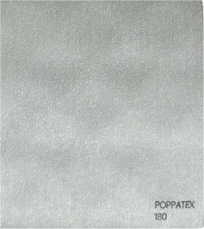 Tessuto Ecopelle Nautica Tappezzeria Alta Qualità "POPPATEX" - Colore GRIGIO CHIARO 180 - Morbida e Resistente - Vendita al Metro - H.140