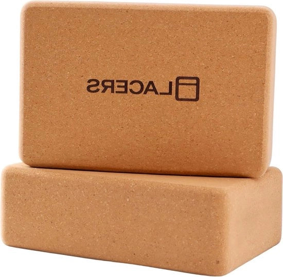 Set di blocchi yoga 1 e 2 pezzi, blocco yoga naturale per yoga, pilates, fitness, stretching e meditazione, antiscivolo stabile e duraturo per principianti e avanzati - mat.