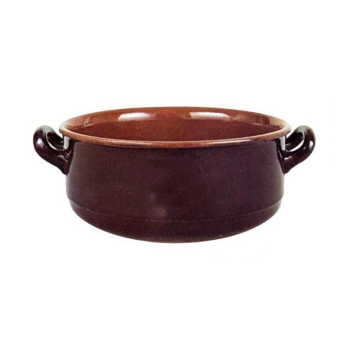 Vulcania 5670520 Terra Casseruola in Terracotta 2 Manici 20 cm 1.9 Lt
