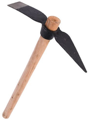 Tuinplukker a doppio uso - attrezio di giardinaggio - manico di legno - alta resistenza al carbonio - robusto e solido - manico antiscivolo