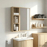 Armadio da bagno a muro Rovere Sonoma 20 x 10 x 60,5 cm 889289