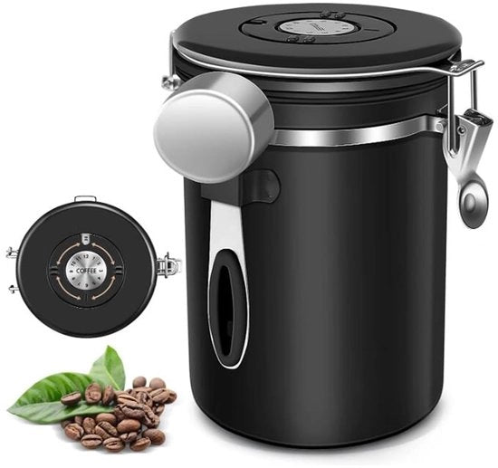 Contenitore per caffè in acciaio inossidabile - a prova di aria - 1 pezzo