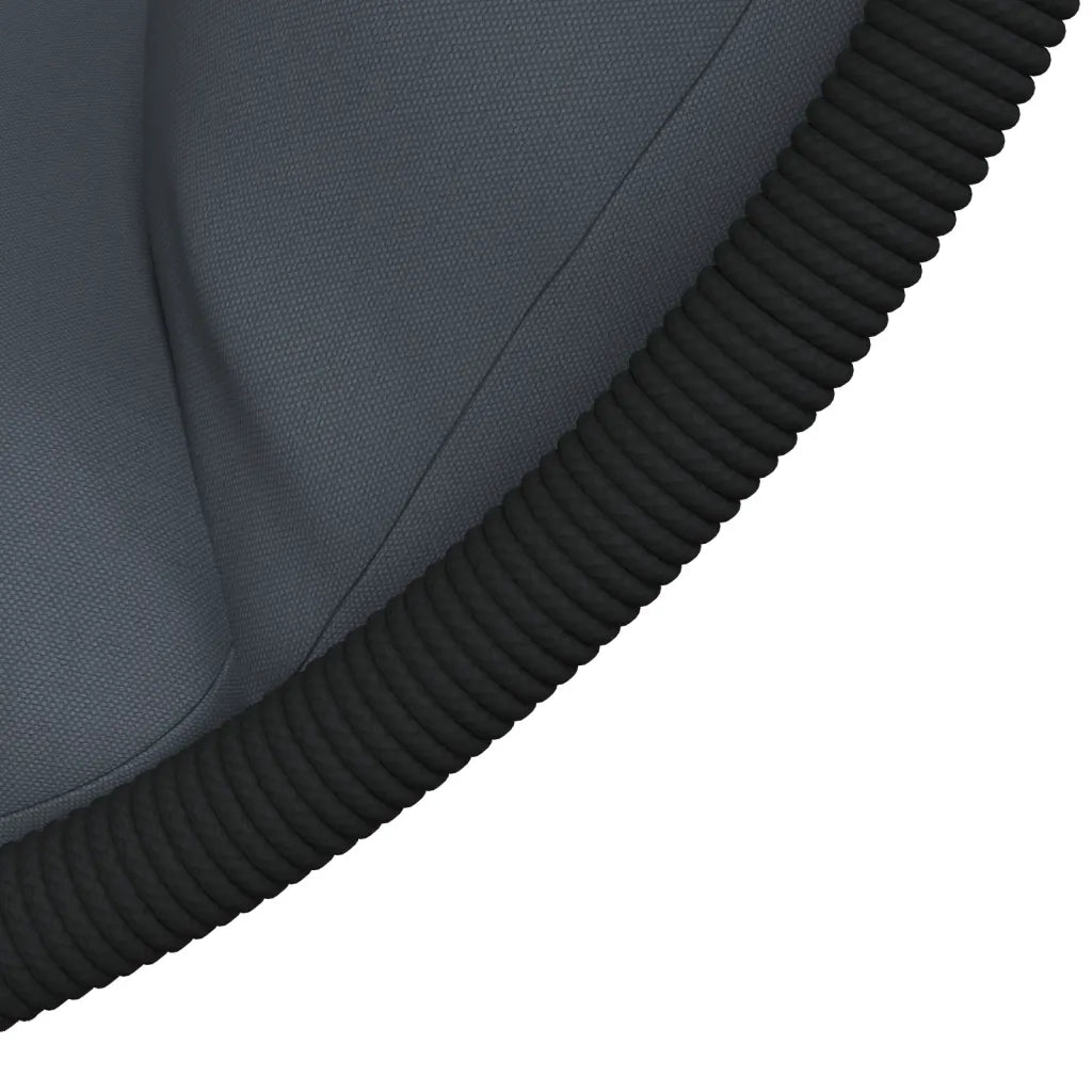 Sedia a Uovo Sospesa con Supporto Antracite Polyrattan/Acciaio CFW4270349