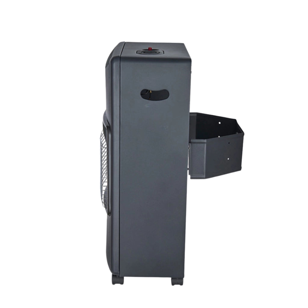 Stufa a Gas Ventilata Portatile 3 Elementi 4,2 kW Riscaldamento Rapido Interno