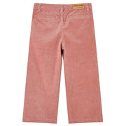 Pantaloni per Bambini in Velluto a Coste Rosa Antico 116 CFW7422278