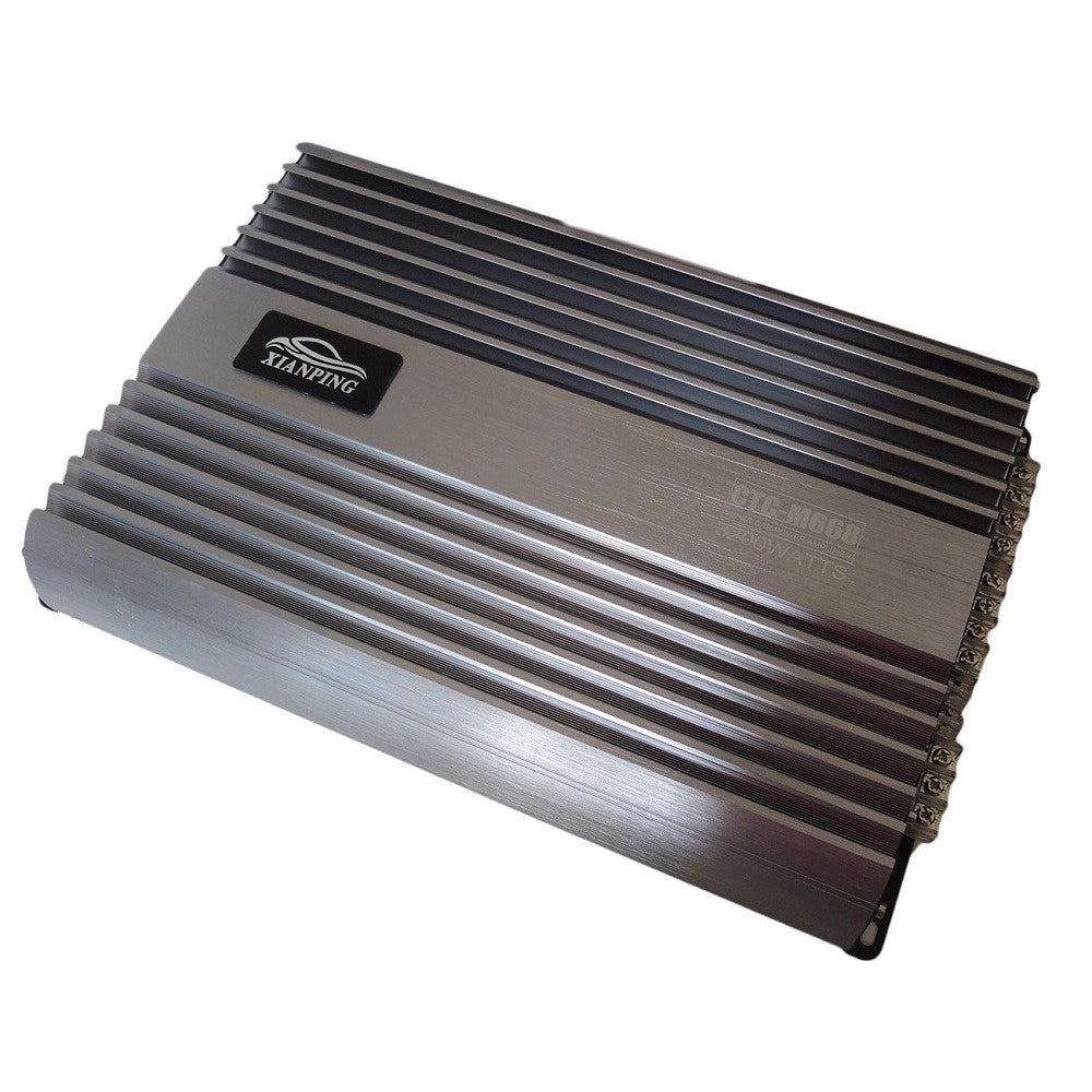 Trade Shop - Amplificatore Auto Stereo Hifi Audio 4 Canali 4ch Potenza 3200w Watt 12v Ctc-m668 -