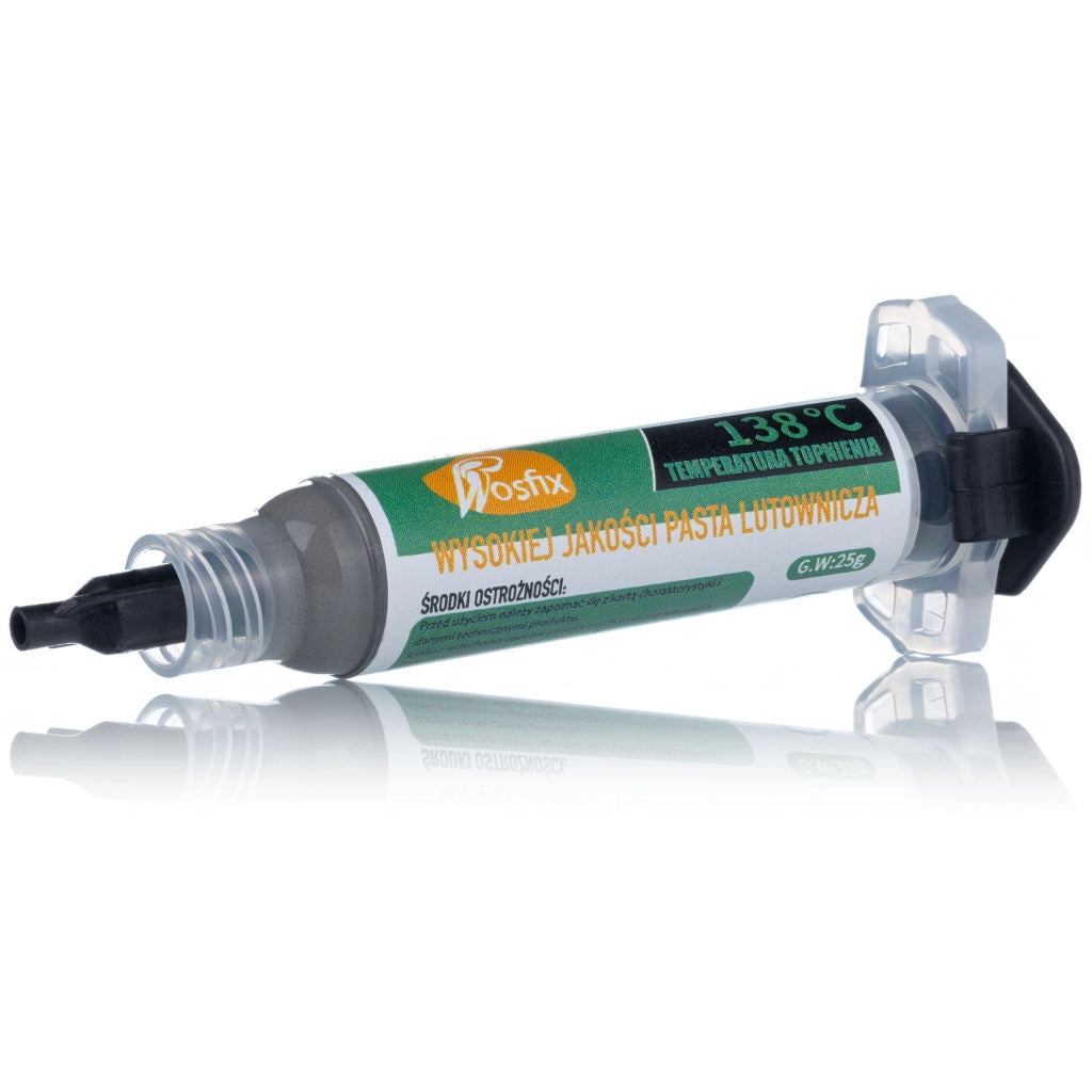 Set di Saldatura ProFlux338 – Cera Liquida 138°C | Protezione OSP, Precisione BGA | Accessori Inclusi: 2 Pistoni, 2 Aghi