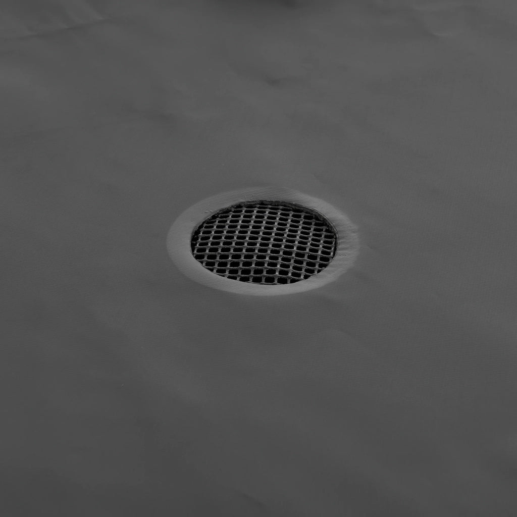 Serbatoio per acqua piovana da 500 litri 80 x 98 cm nero 03_0010517