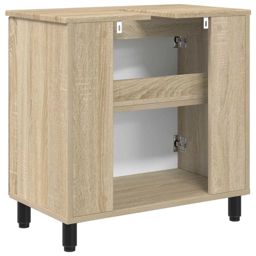 Mobiletto da bagno Rovere Sonoma 60 x 35 x 60 cm