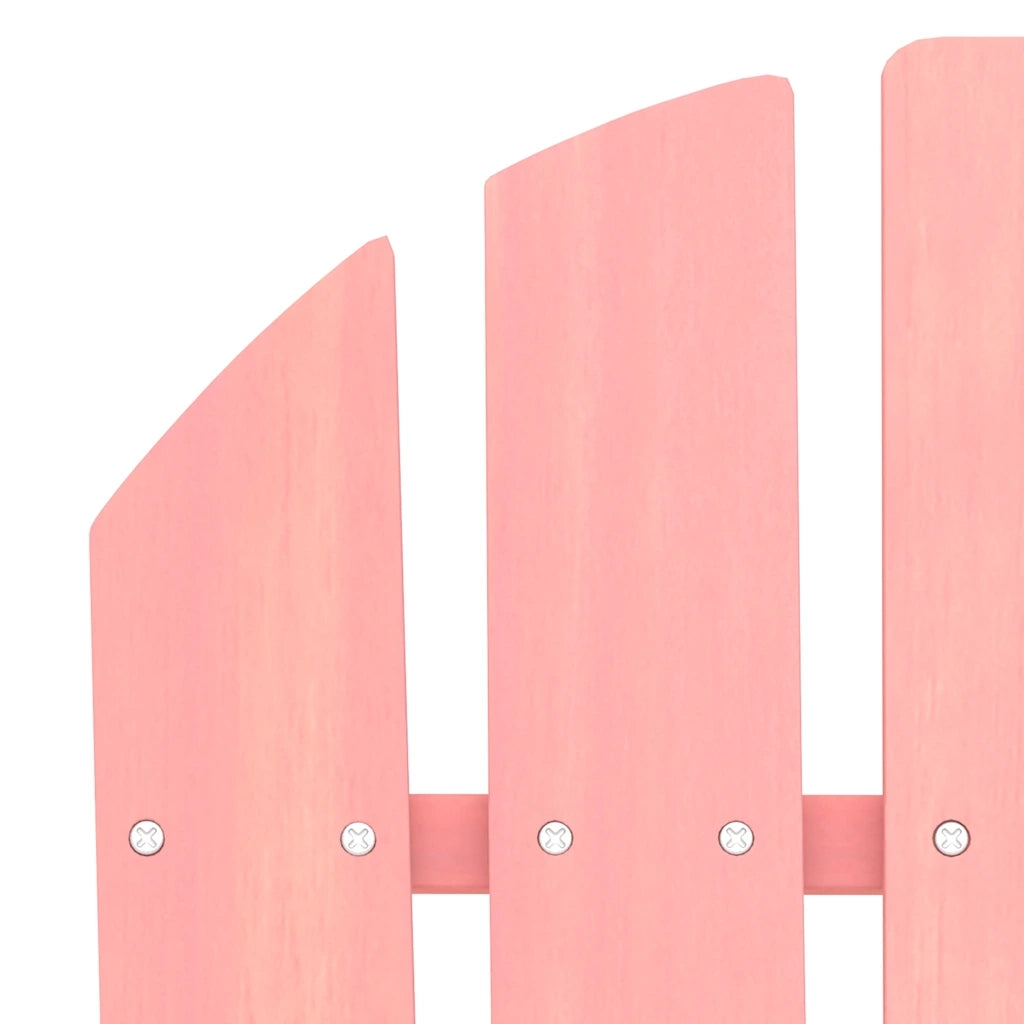 Sedia Giardino Adirondack in Legno Massello di Abete Rosa 315877