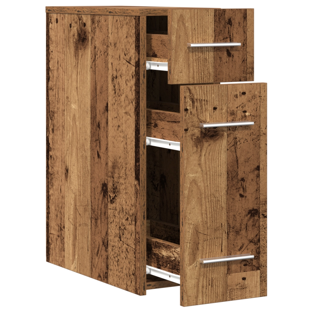 Armadio da farmacia in legno vecchio 20x45,5x60 cm in legno ingegnerizzato