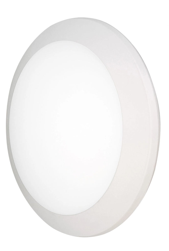 VERONA APPLIQUE PLAFONIERA D35 CM 2 LUCI ATTACCO E27 BIANCO IP66
