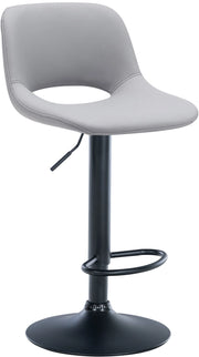 Barhocker Camden Kunstleder schwarz