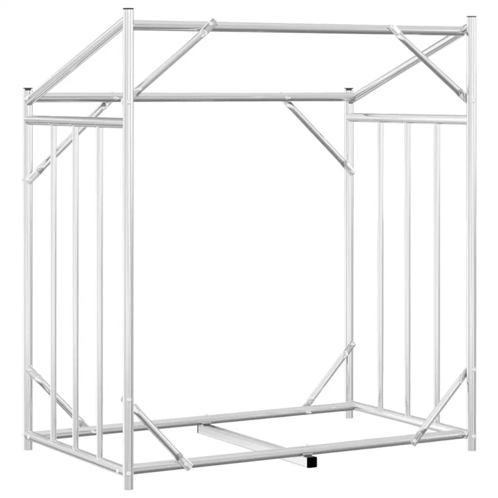 Rastrelliera per Legna con Copertura Antipioggia 101x61x110,5cm CFW3319602
