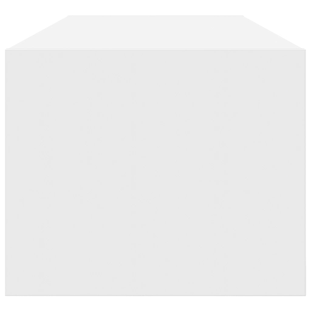 Mobile TV  Bianco 100x31x25,5 cm in legno ingegnerizzato