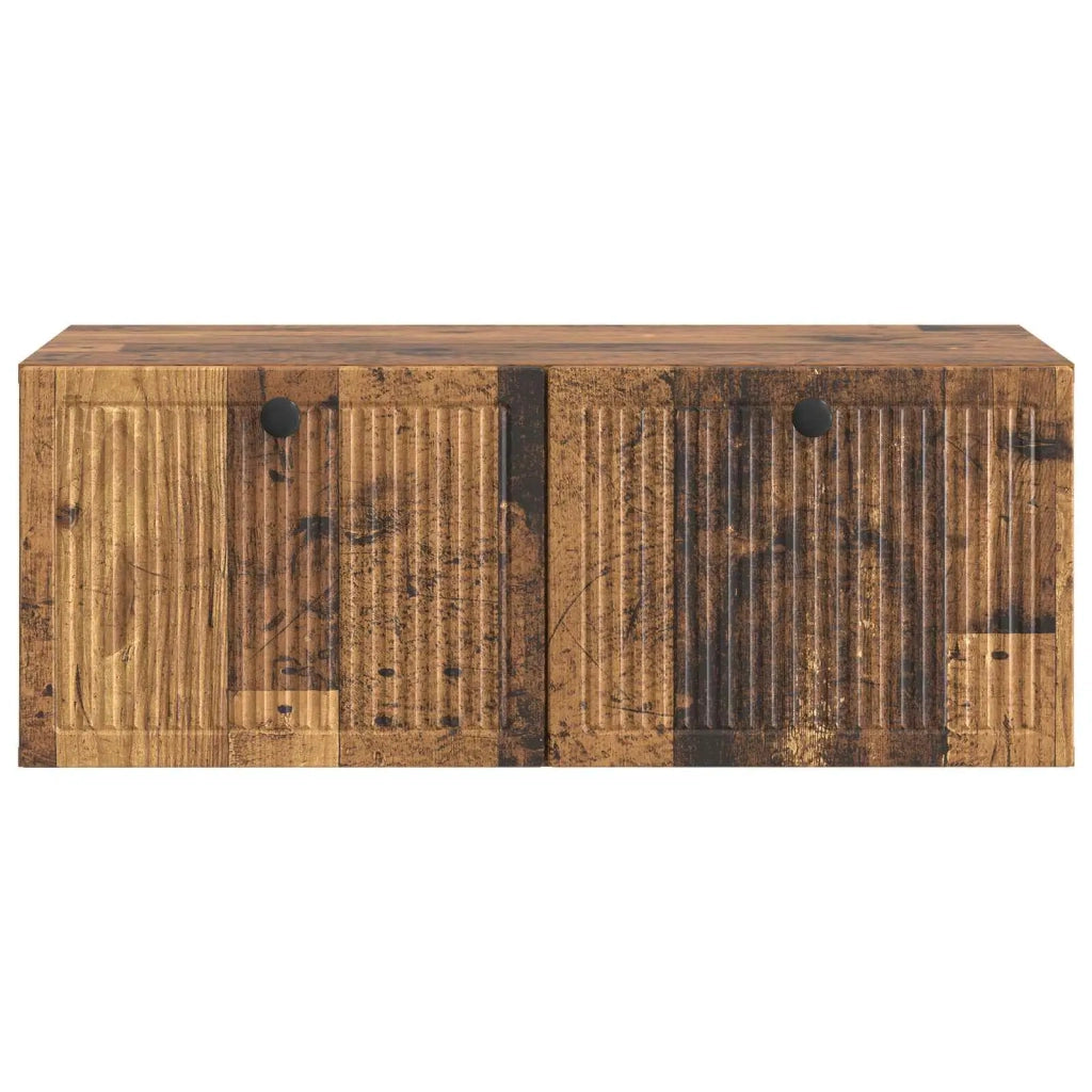Mobile Porta TV da Muro Legno antico 78,5 x 41 x 30 cm