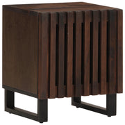 Comodini 2pz 40x34x46 cm in Legno Massello di Mango 377421