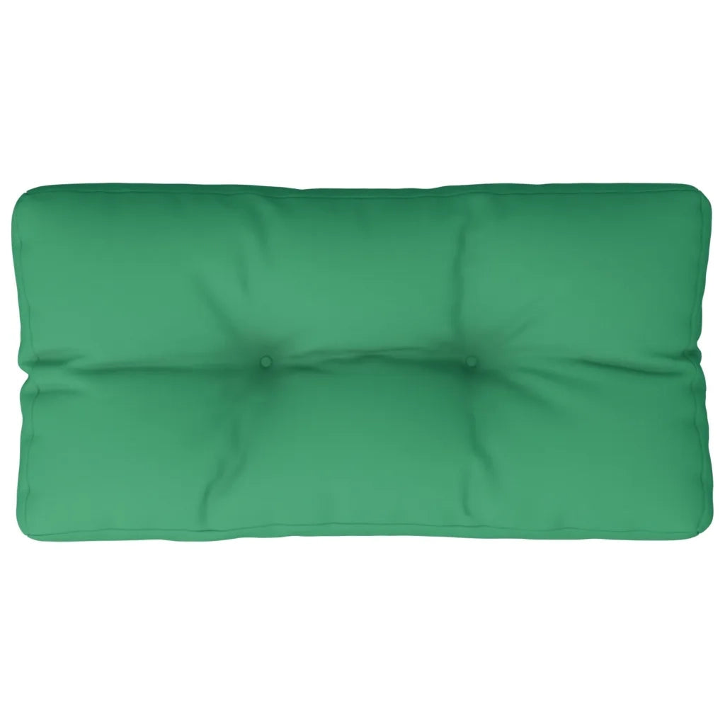 Cuscino per Pallet Verde 70x40x12 cm in Tessuto 360584